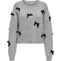 ONLY Pullover acinzentado / preto