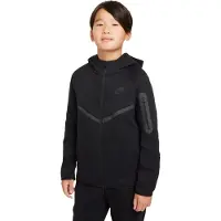 Nike Casaco em moletão 'TCH FLC' antracite / preto