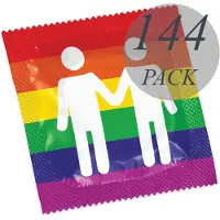Pasante Preservativos Pride Foils 144 Unidades