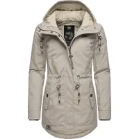 Ragwear Parka de inverno 'Monadis' cinzento claro