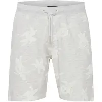 Blend Calças cinzento claro / branco