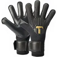 T1tan Luvas De Guarda-redes Júnior Com Proteção Para Os Dedos Rebel 2.0 Black-out