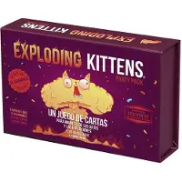 Exploding Kittens Jogo De Cartas Party Pack Versão Em Espanhol