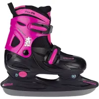 Nijdam Patins De Gelo Artísticos Ajustáveis Com Bota Rígida Para Meninas