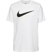 Nike Camisa 'Swoosh' preto / offwhite