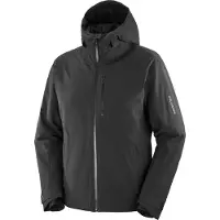 Salomon - Casacos ski - Highland Jacket M Deep Black para Homem - Tamanho S - Preto