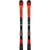 Rossignol - Packs (skis + fixações) - Hero Multievent Nx 7 Gw Lifter Black Hot Red 2025 para criança - Tamanho criança 134 cm - Vermelho