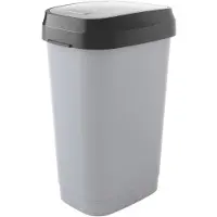 Curver Lata De Lixo 241270 Dual Swing 50l 31x42x62 Cm