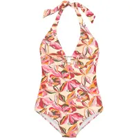 s.Oliver Fato de banho creme / laranja escuro / rosa claro / branco