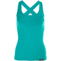 Winshape Top desportivo 'WVR25 ' jade / preto / branco