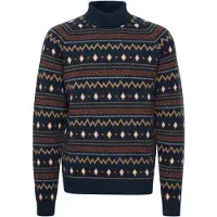 Blend Pullover bege / navy