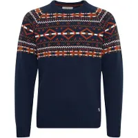 Blend Pullover 'Nilas' azul / vermelho / branco
