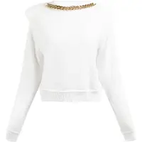 Faina Pullover 'Tuxe' ouro / branco