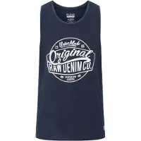 Blend Camisa 'WALEX' marinho / branco