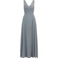Kraimod Vestido de festa azul fumado