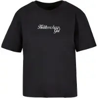 Miss Tee Camisa 'Heartbreaker Girl' amora / preto / branco