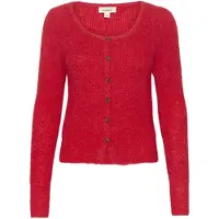 Soaked in luxury Casaco de malha 'Tuesday' vermelho