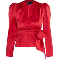 Faina Blusa vermelho
