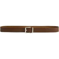 Gant para homem. 9940157 Cinto de couro com logótipo castanho (100 cm), Marrom, Casual, Clássico, Pele