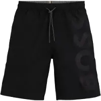 BOSS para homem. 50509127 Fato de banho preto Orca (S), Beachwear, Polister Reciclado, Sustentável