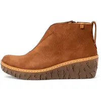 El naturalista para mulher. 2516811ND005_023 Botas de couro N5168 Myth Yggdrasil castanho (36), Marrom, 5 a 8cm, Zíper, Casual