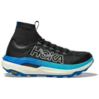 Hoka One One - Sapatilhas trail - Tecton X 3 W Black/Blue para Mulher - Tamanho 7 US - Preto