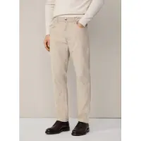 Hackett London para homem. HM212655 Calças bege Pigment Cord (30/32), Casual, Algodão