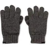 Ecoalf unisex. MCUACGVWOOGL0696W24-339 Luvas de lã cinzentas (S/M), Casual, Cinza, Sustentável, L Reciclada