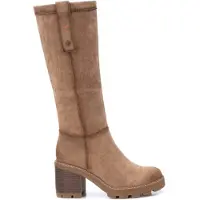 Refresh para mulher. 17212303-TAUPE Botas 172123 castanhas (41), Marrom, 5 a 8cm, Zíper, Casual