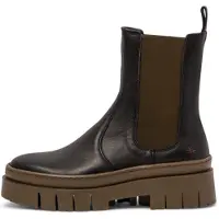 Art para mulher. 1195411UK003_001 Botins em pele 1954 Amberes preto (36), Couro, Plano, 1 a 3cm, Nenhum, Casual