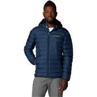 Columbia Sportswear - Casacos acolchoados ski - Lake 22 II Down Hooded Jacket Collegiate Navy para Homem - Tamanho M