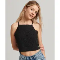 Superdry Top Sem Mangas Vintage Crop Crochet