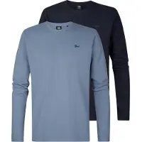 Petrol Industries Camisa 'Classic' marinho / azul pombo