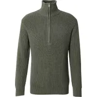 Mela London Pullover 'Udai' verde escuro