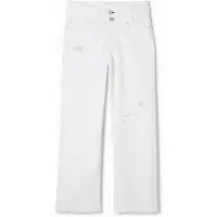 Desigual , Calça jeans longa, AlgodÃO, Branco, 38