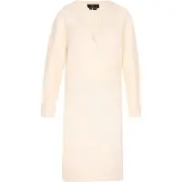 Faina Vestido branco lã