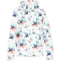 COSIMON Casaco meia-estação turquesa / azul escuro / cinzento escuro / coral / branco