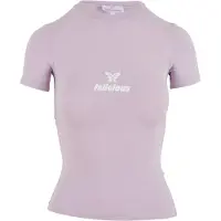 FELICIOUS Camisa lavanda / branco