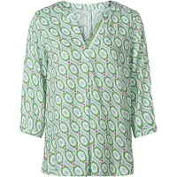 HEINE Blusa ecru / verde / menta / eosin