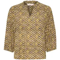 Cream Blusa 'Tiah' amarelo / verde claro