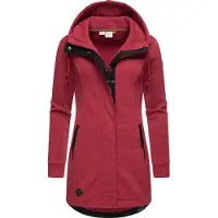 Ragwear Casaco em moletão cor-de-rosa