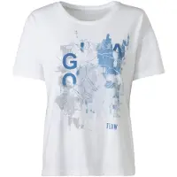 HEINE Camisa azul / cinzento / branco