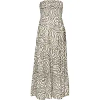 LASCANA Vestido de verão bege / oliveira