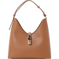 Furla Mala de ombro 'GOCCIA' castanho claro