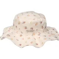 En fant Chapéu creme / safira / castanho / amarelo