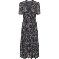 Soaked in luxury Vestido 'Aldora' bege / azul noturno