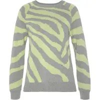 LASCANA Pullover cinzento / verde