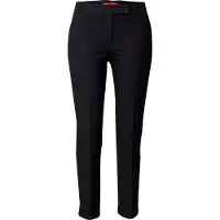 MAX&Co. Calças com vincos 'Monopoli' preto