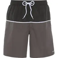 s.Oliver Calções de banho cinzento / preto / branco