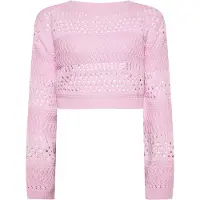Swirly Pullover cor-de-rosa
